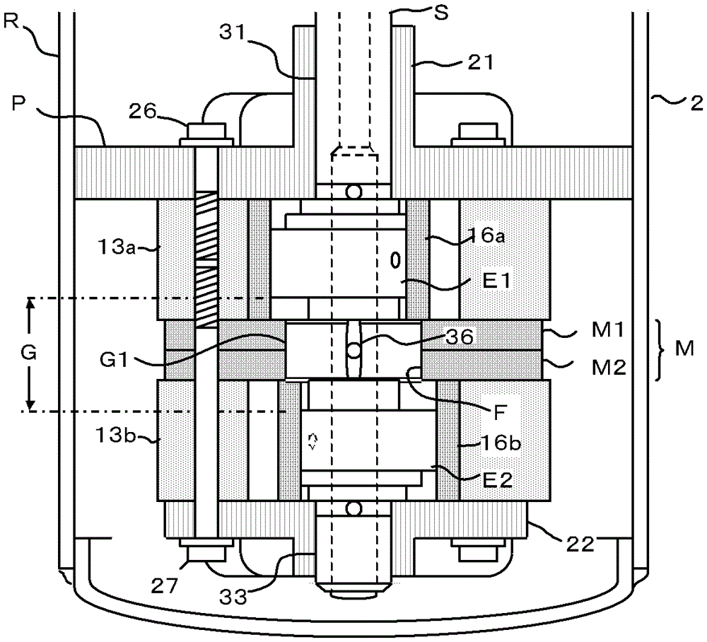 Multi-cylinder rotary compressor