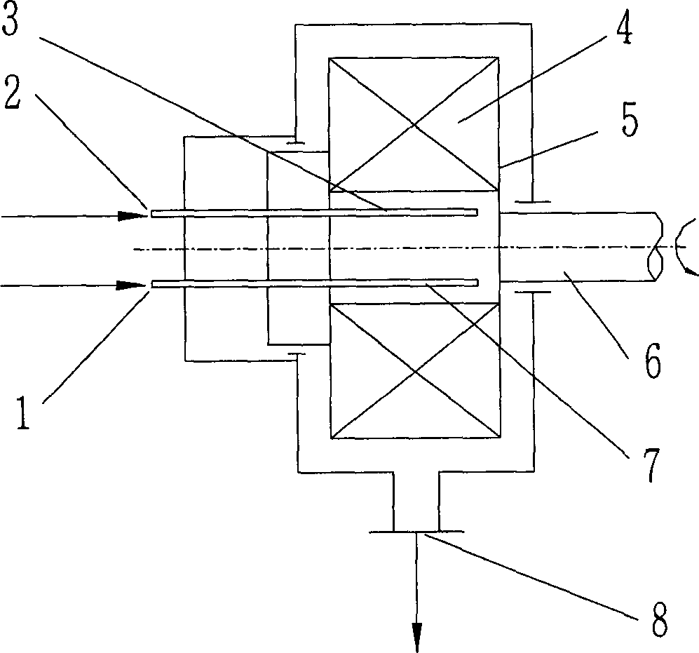 Preparing method for nano titanium dioxide