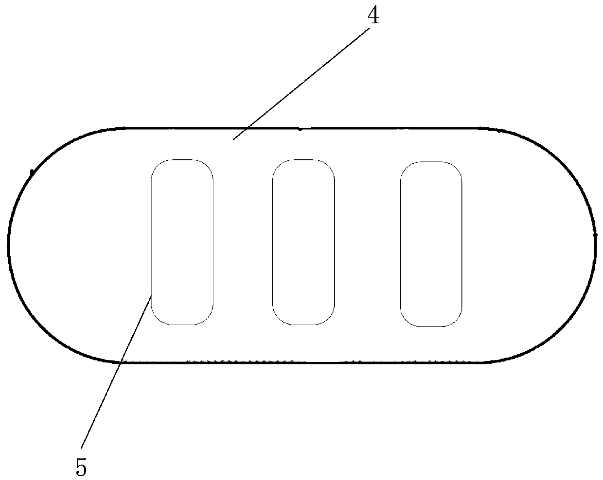 Barium colon transit test marker and preparation thereof