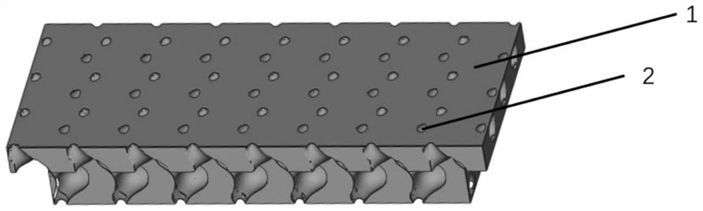 Tissue engineering bone for repairing cleft palate defect of maxillofacial region and preparation method