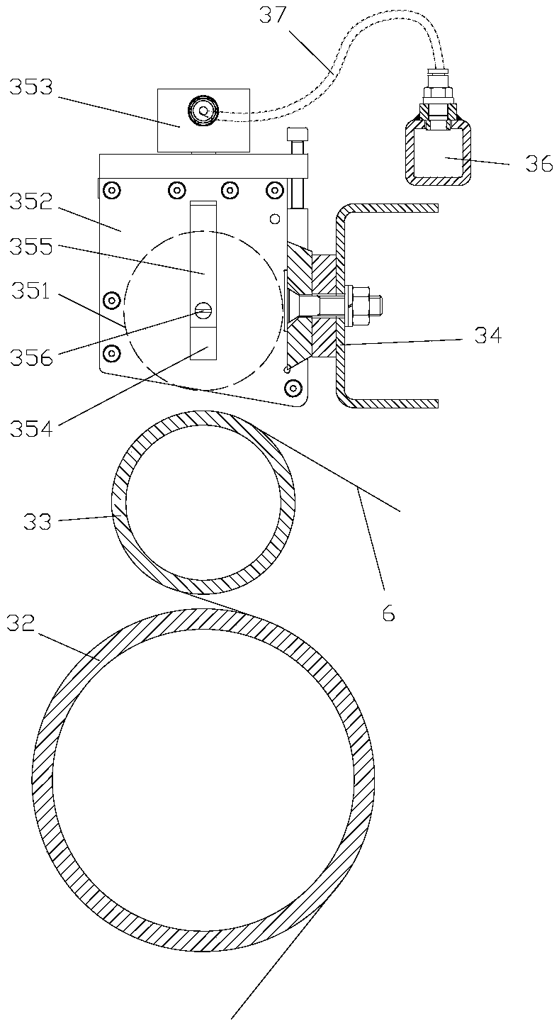 Composite net-shaped grid manufacturing equipment for storage battery