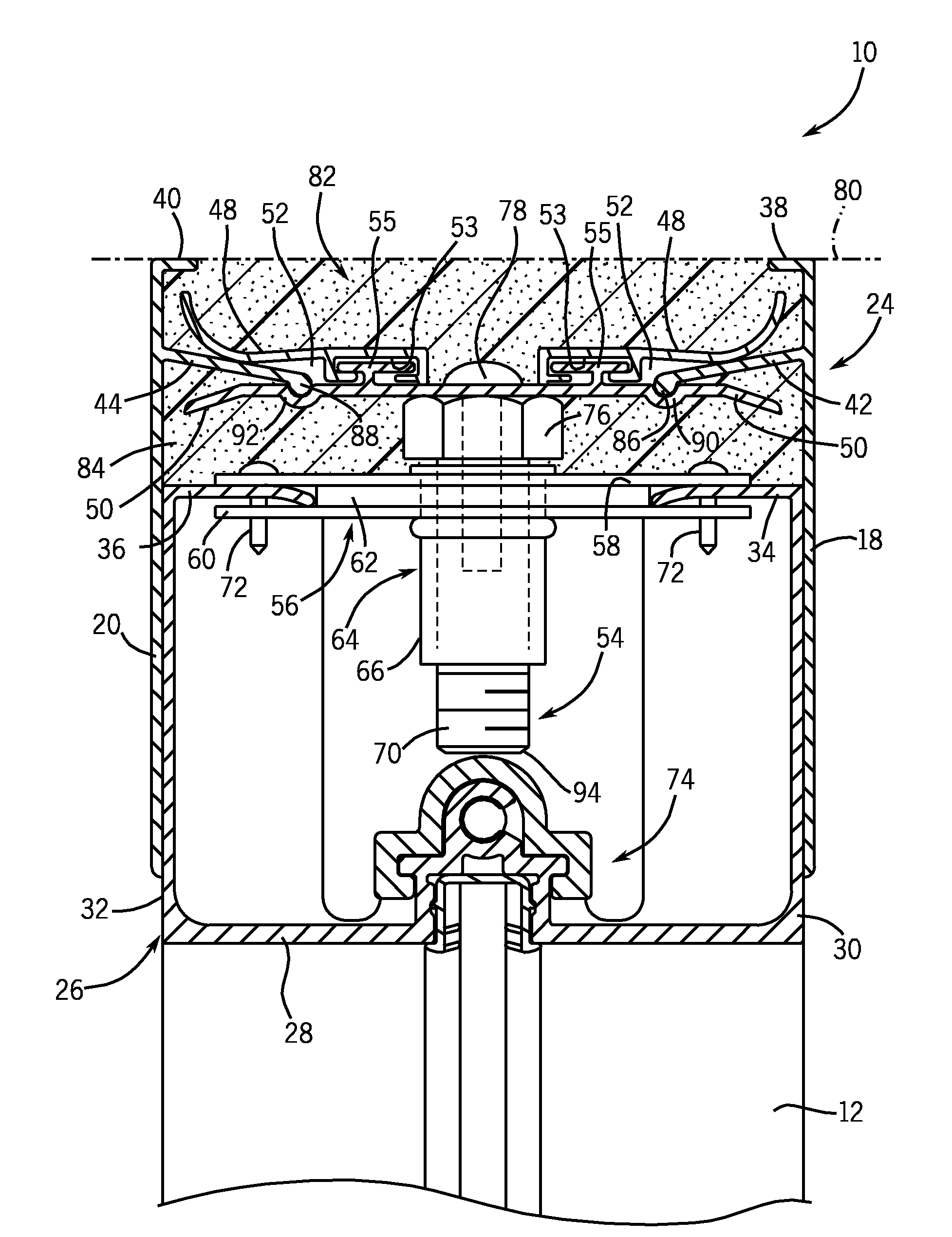 Wall-Ceiling Slip Joint Permitting Seismic Induced Movement