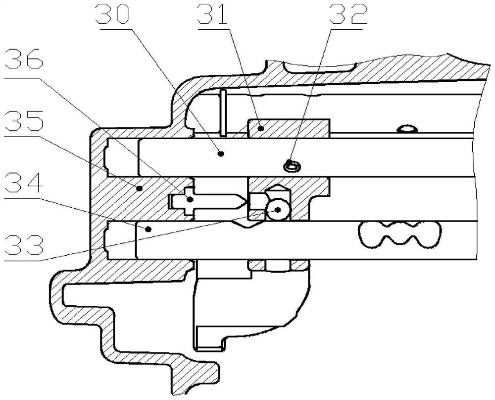 Gear interlocking mechanism for transmission and manual transmission assembly