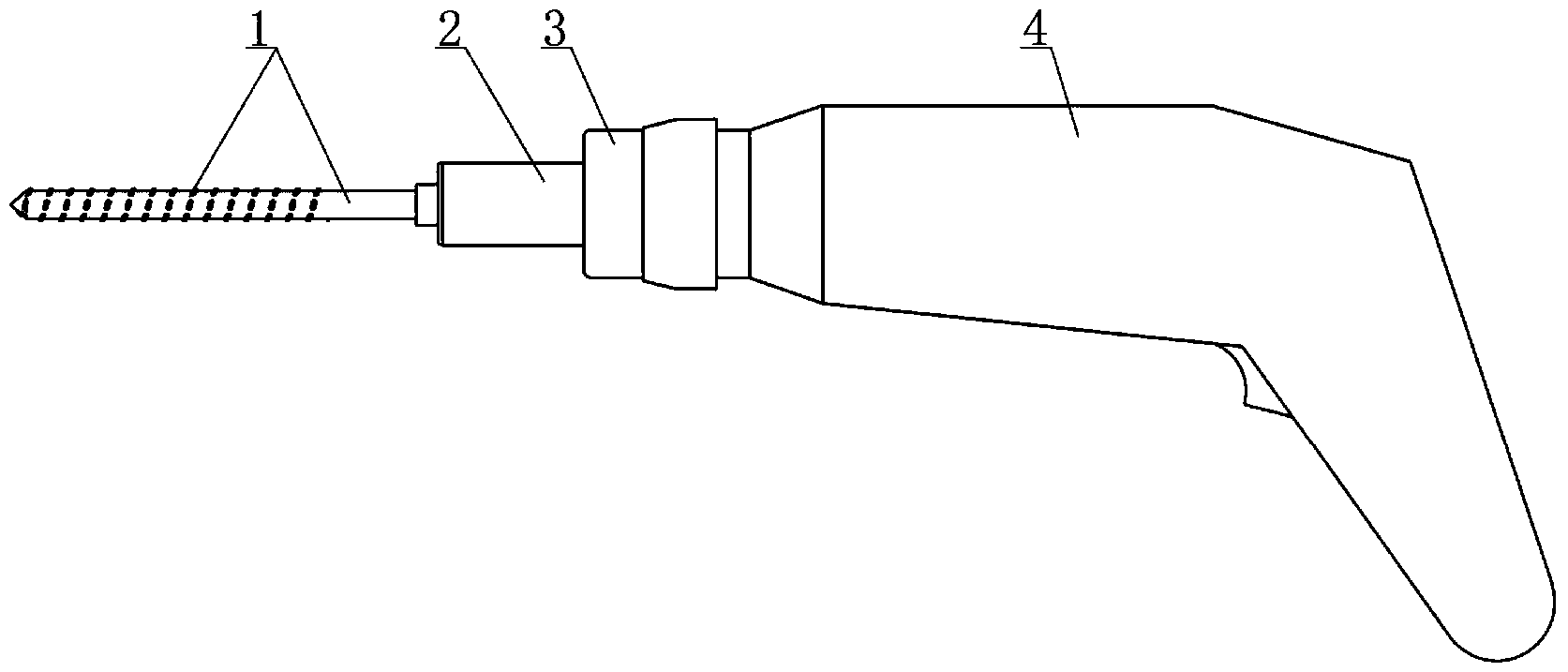 Electric drill capable of adjusting diameter of drill bit and use method of electric drill