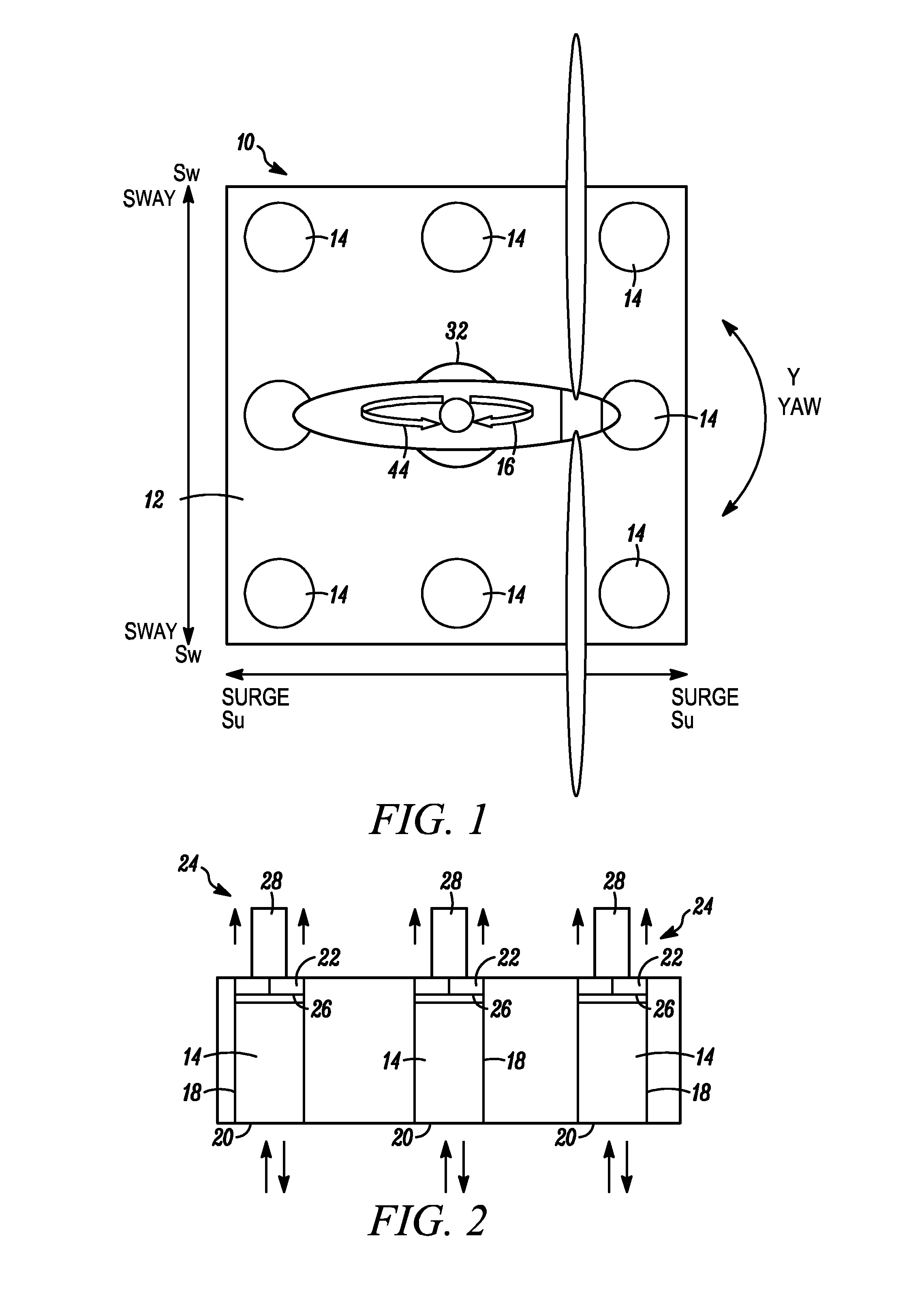 Wave and wind power generation