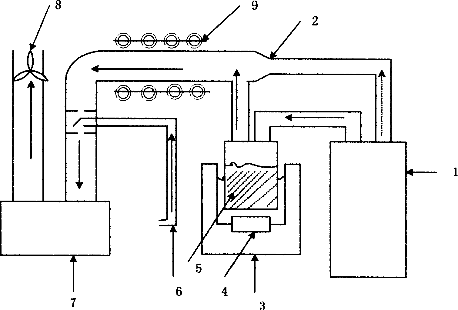 Preparation of multicomponent nano material by ultrasonic spray technology