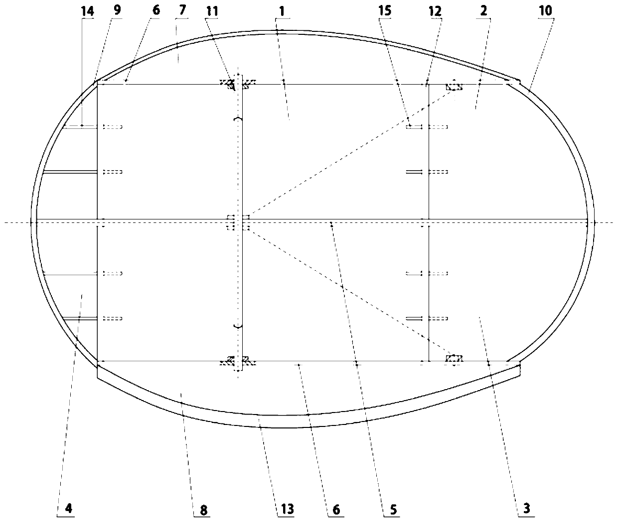 Fishing device and its net plate assembly