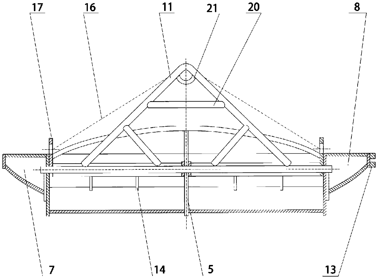 Fishing device and its net plate assembly