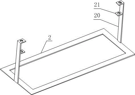 A hanger for electrophoresis