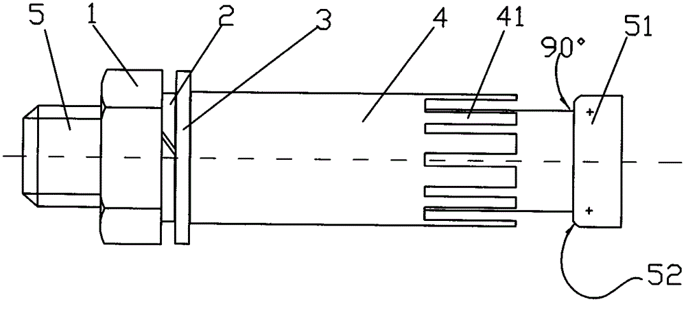 Method for fixing object and expansion bolt and special borer for method