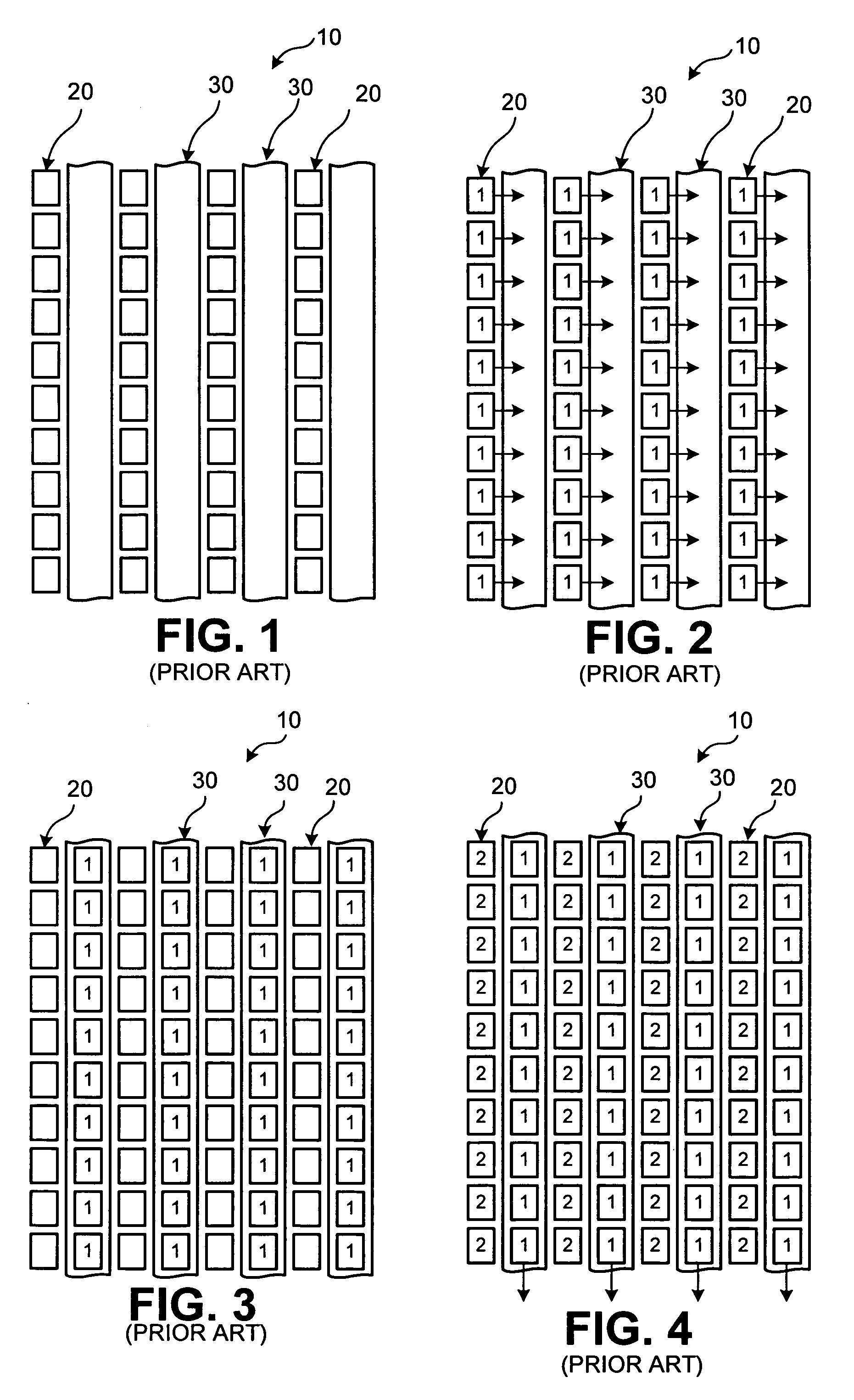 Method for capturing a sequence of images in close succession