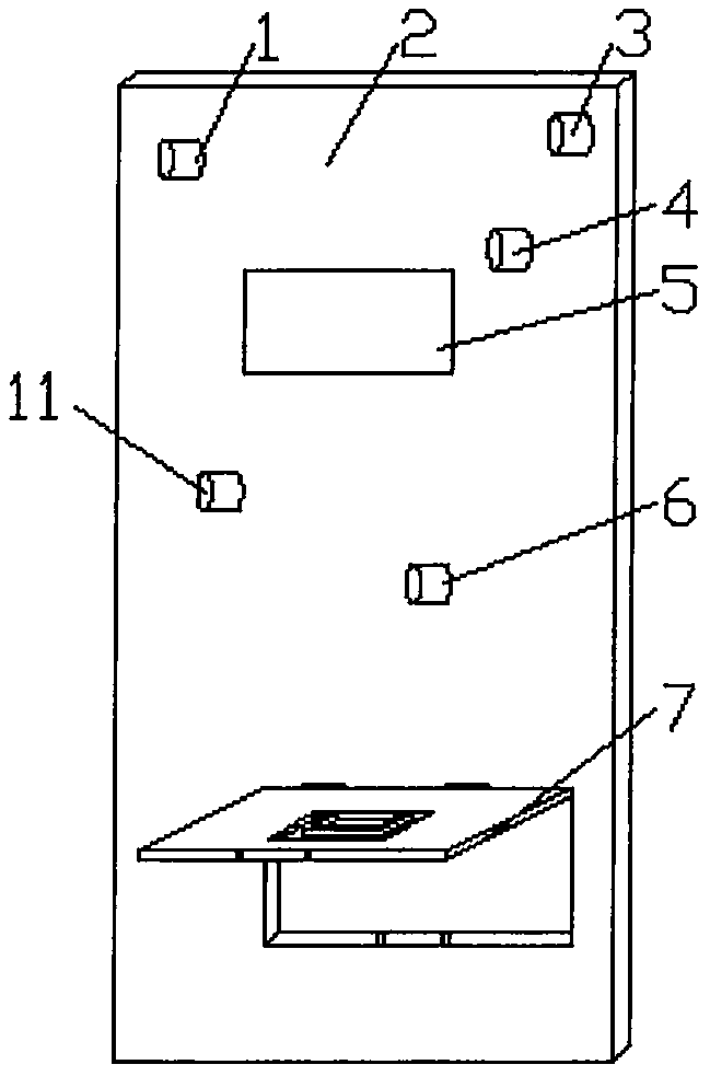 Novel remote control anti-theft door