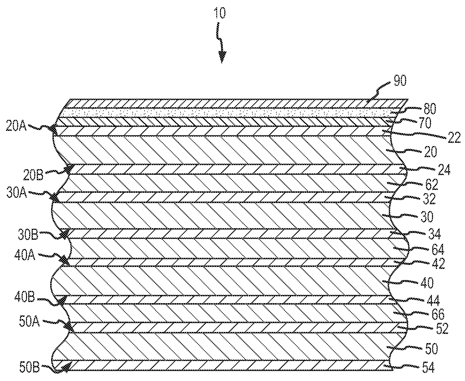 Anti-contamination coated multi-layer insulation