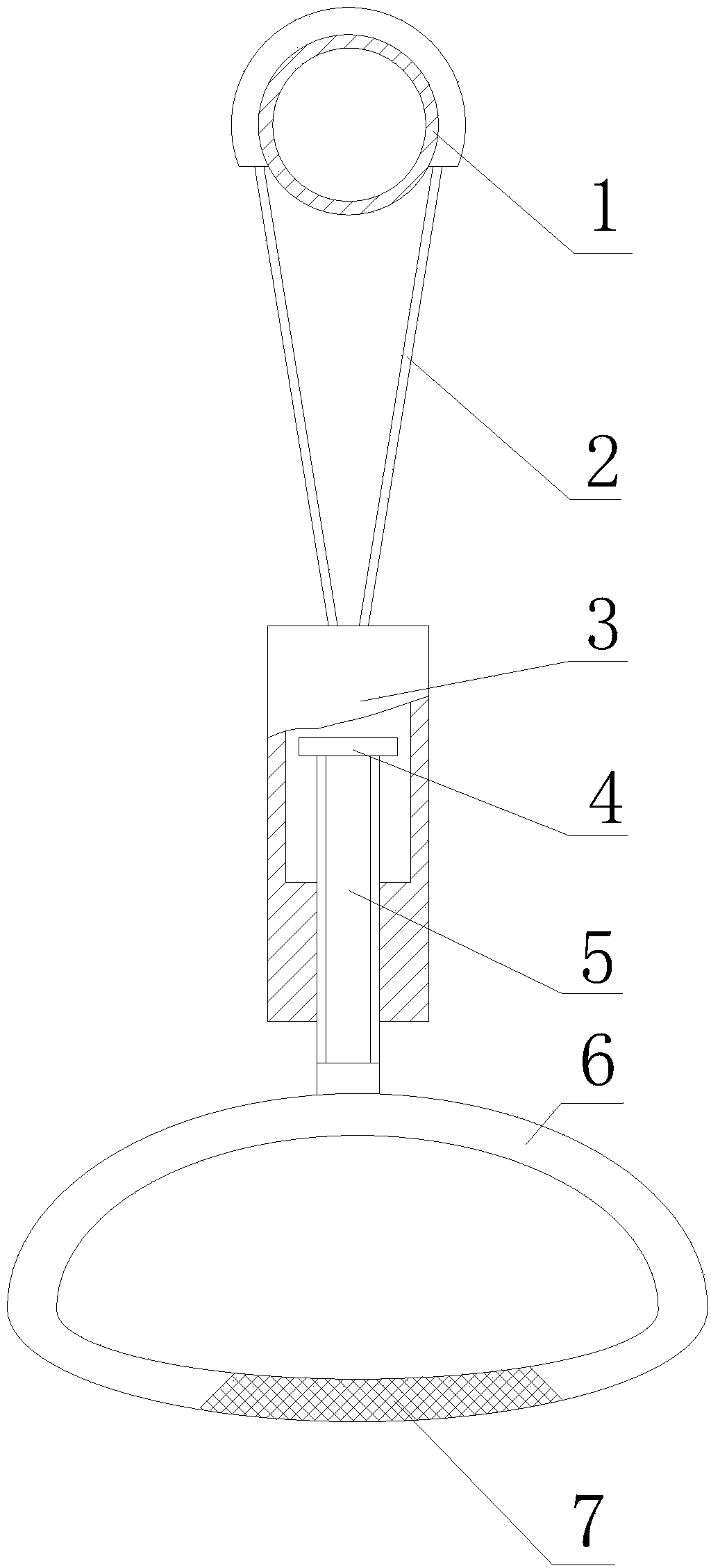 Anti-slip bus handle device