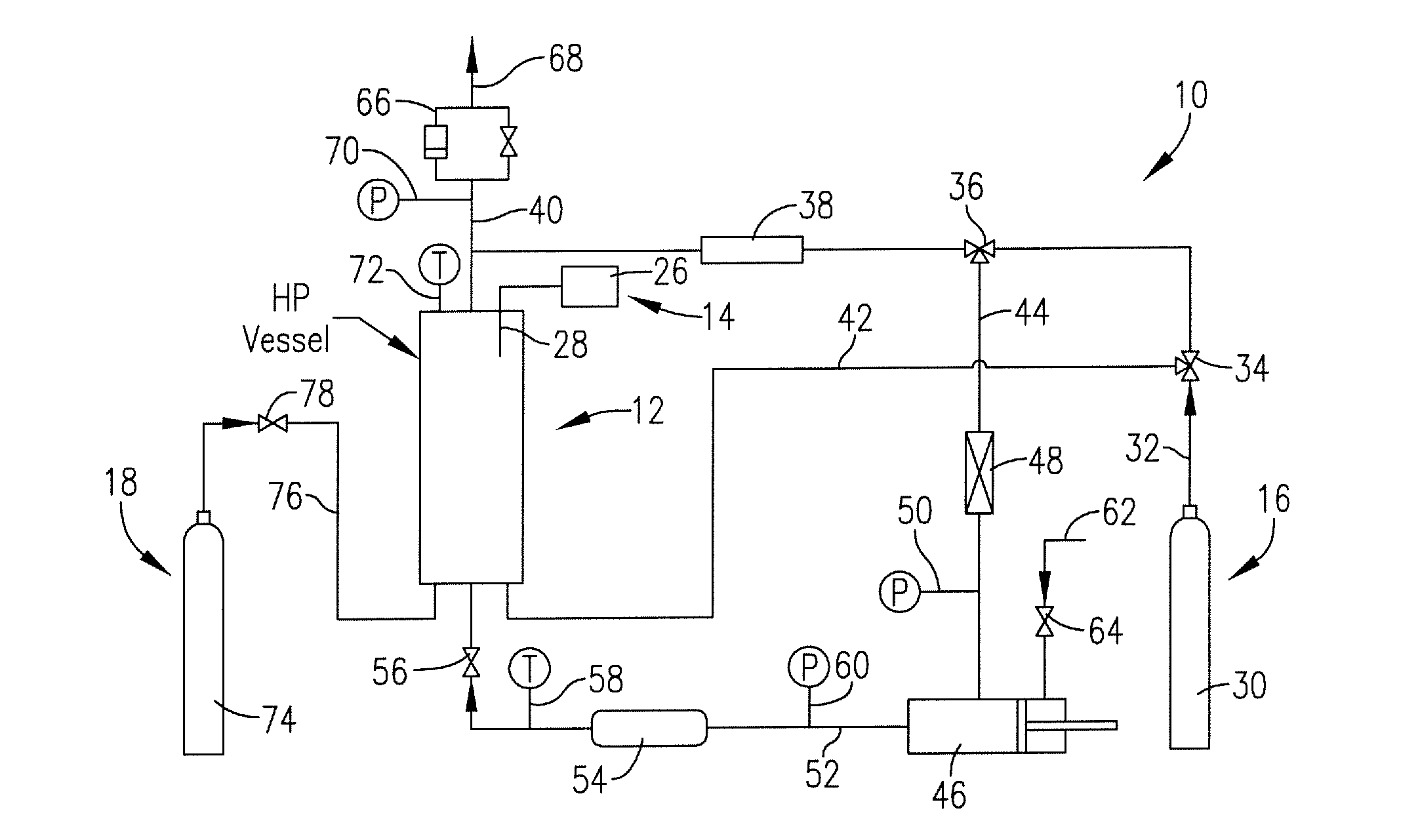 Method for precipitation of small medicament particles into use containers