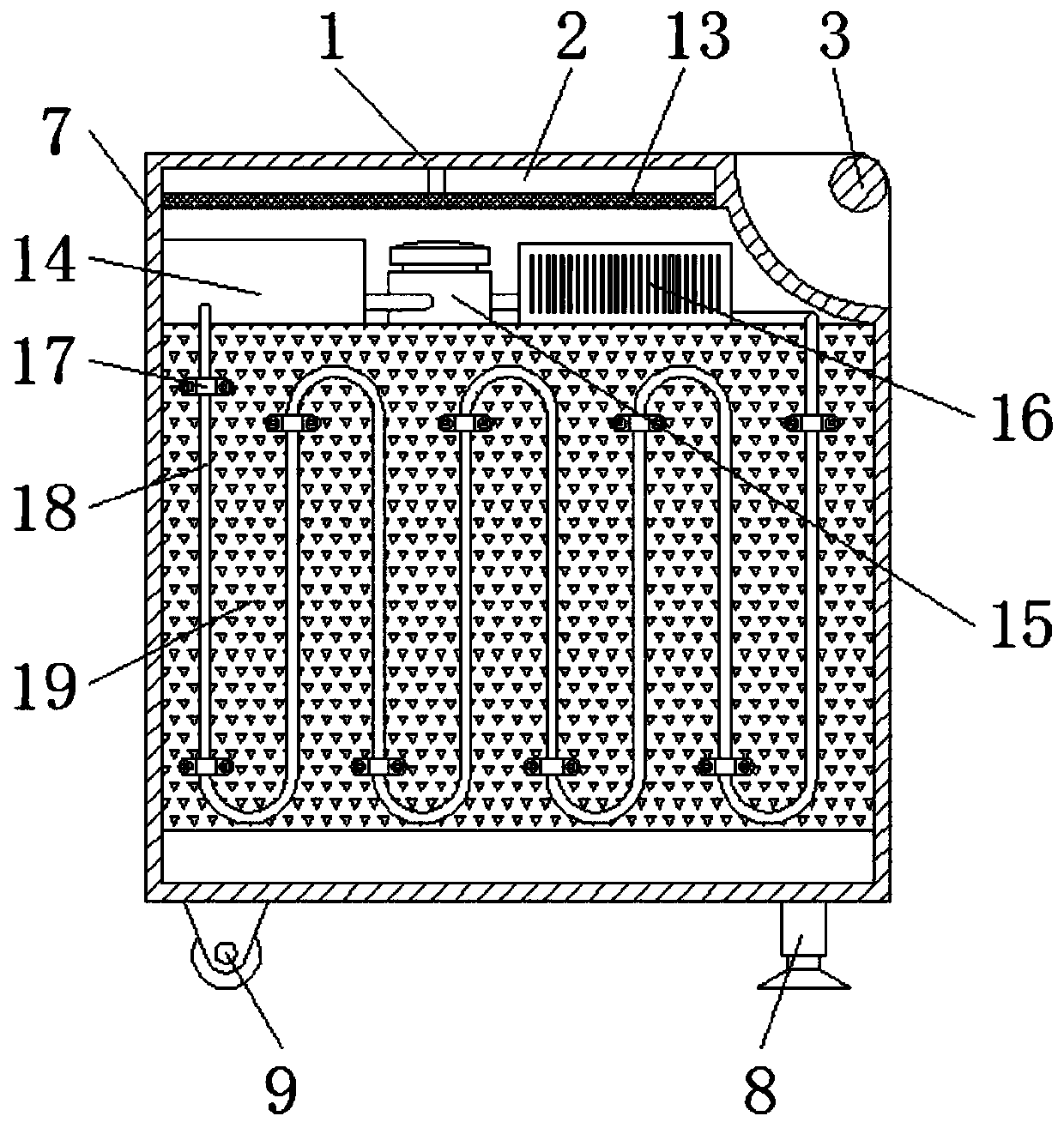 Computer heat rejection system and computer