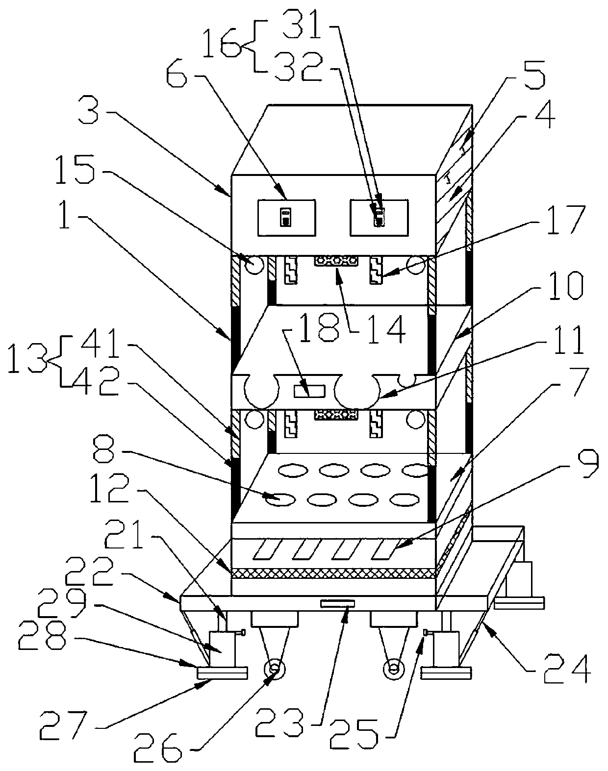 Automatic borrowing and returning management system of multifunctional sport equipment safe storage vehicle