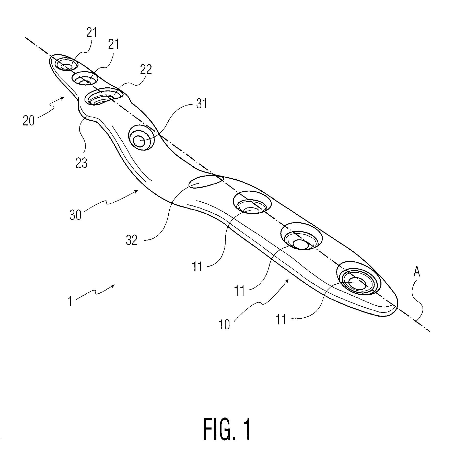 Wrist fusion plate