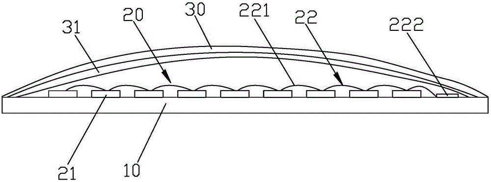 Long service life light-emitting unit for LED lamp