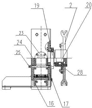 An improved push chain type concrete sprayer