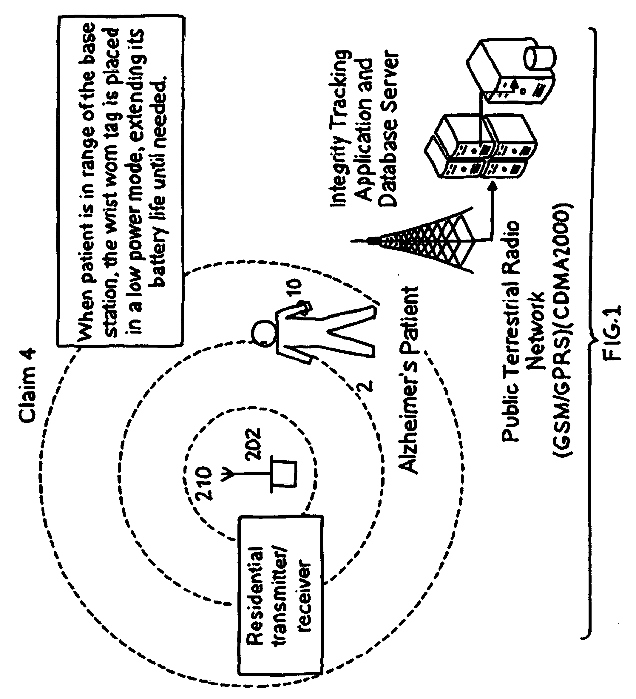 Alzheimer's patient tracking system