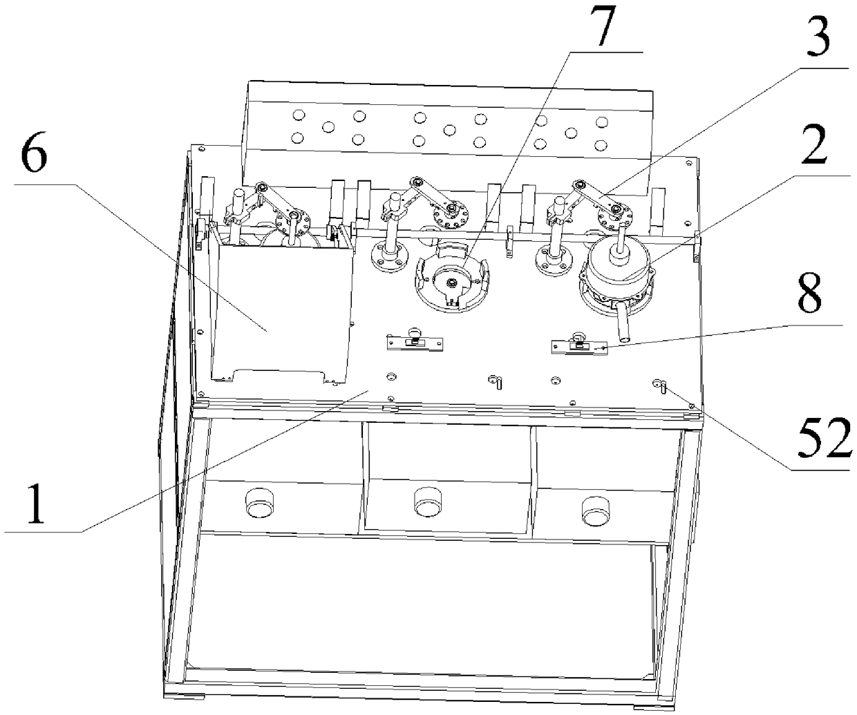 Motor dead point and voltage resistance detection all-in-one machine