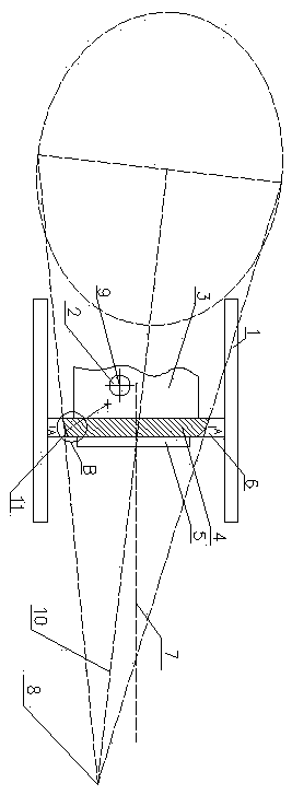 Five-dimensional eccentric valve sealing structure