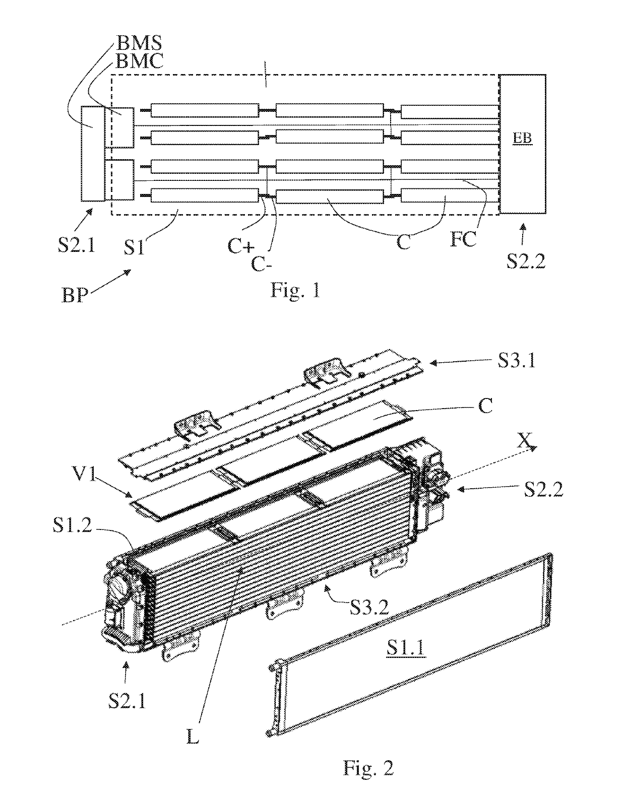 Vehicular battery pack