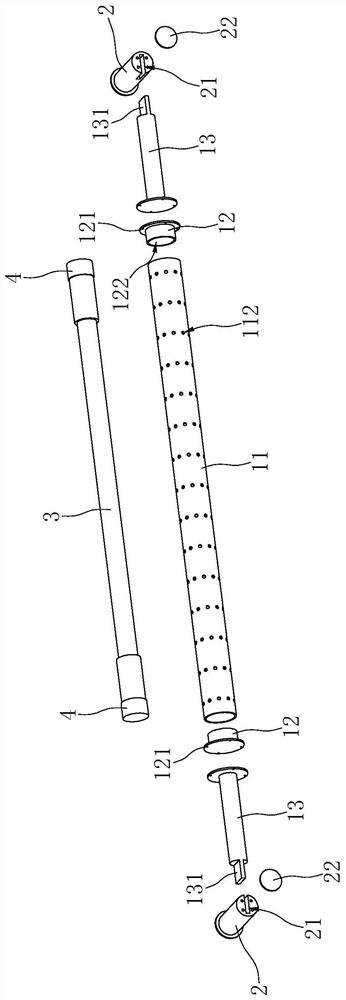 Disinfection cabinet handle