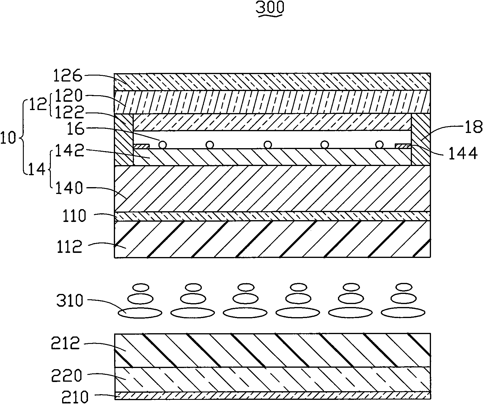 Touch LCD screen