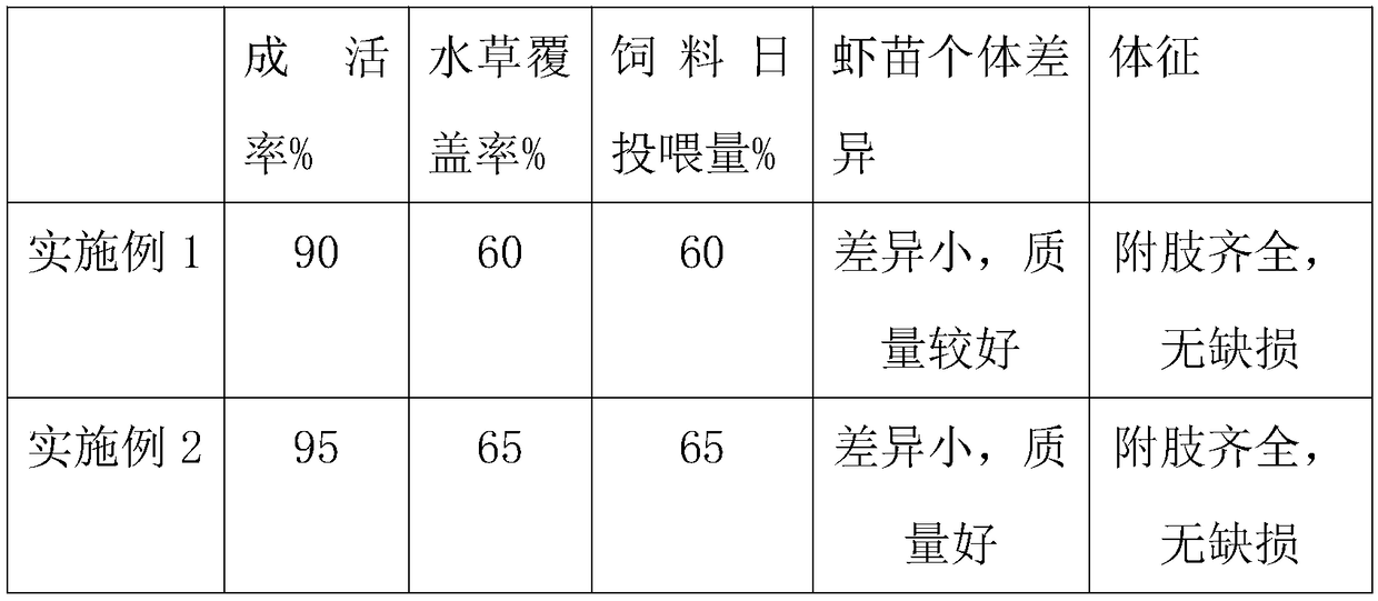 Shrimp larva culture method