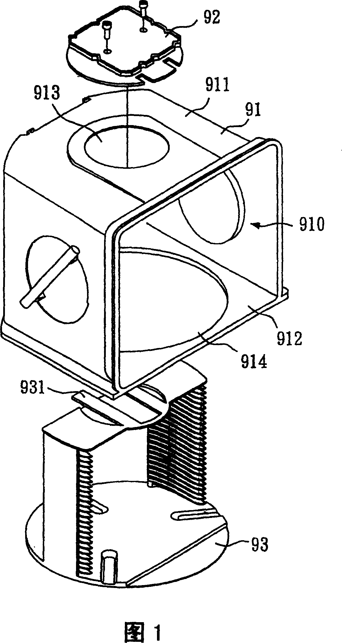 Clean container structure