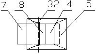 Spiral quantitative feeding device and stable feeding method