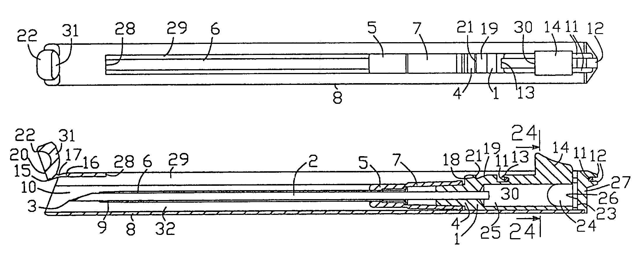 Compact catheter insertion apparatus