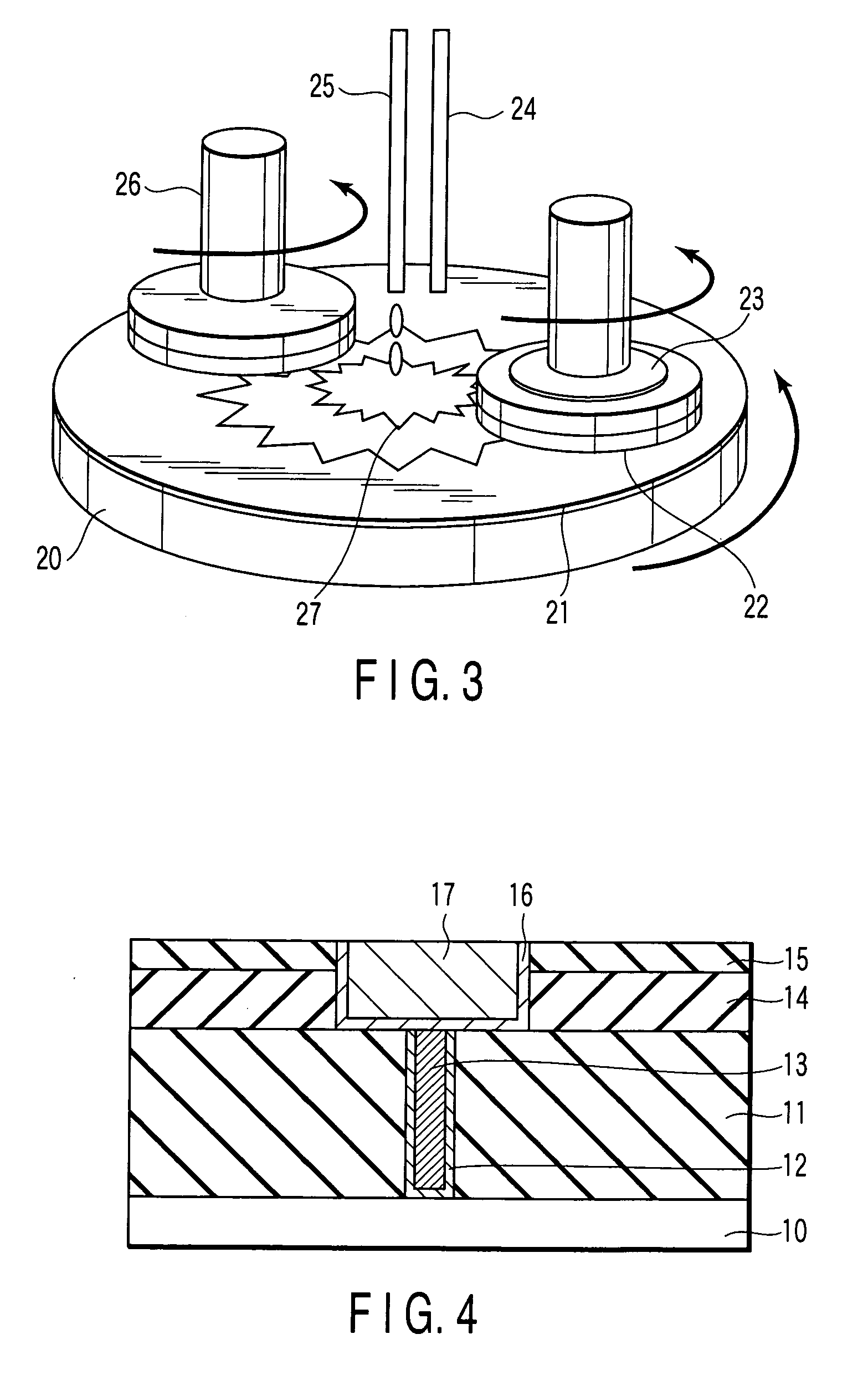 CMP slurry for metallic film, polishing method and method of manufacturing semiconductor device