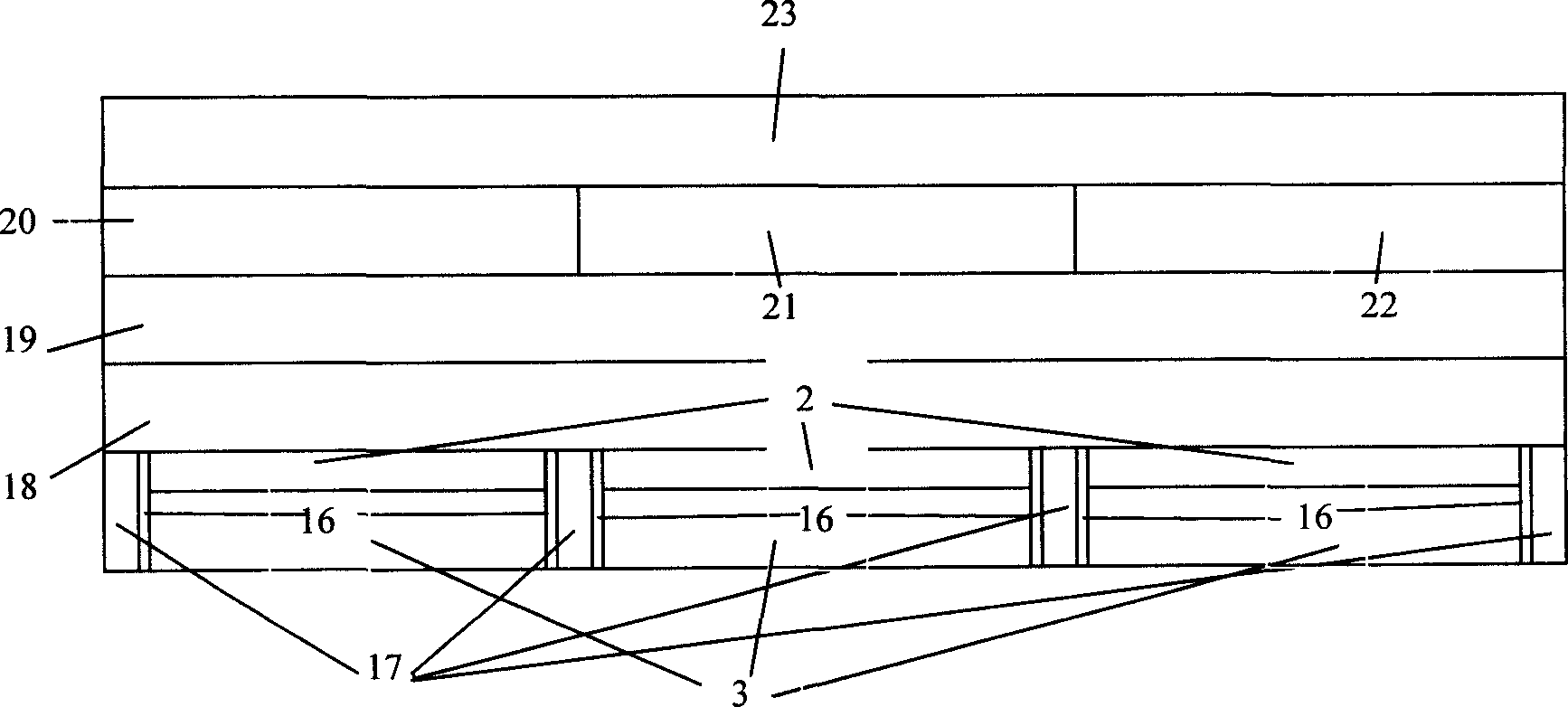 High-activity coefficient active picture element image sensor structure and producing method threof