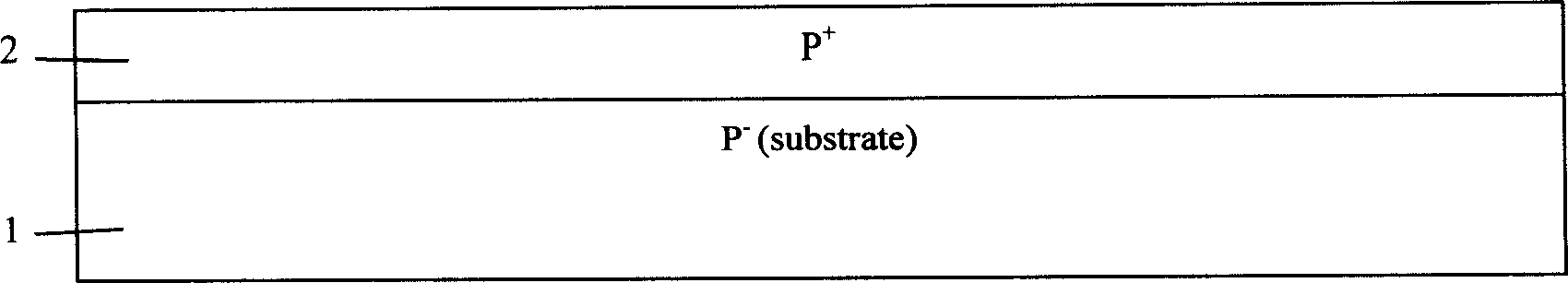 High-activity coefficient active picture element image sensor structure and producing method threof