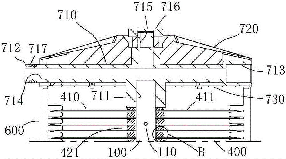 Membrane component used for water treatment