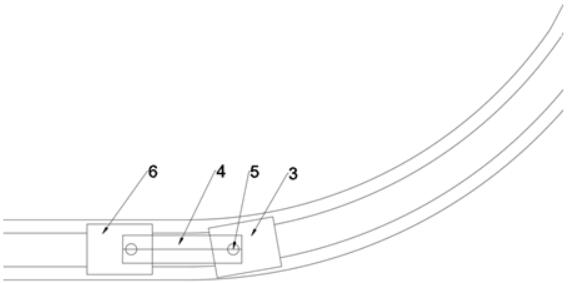 Actively-guided maglev rail transit system