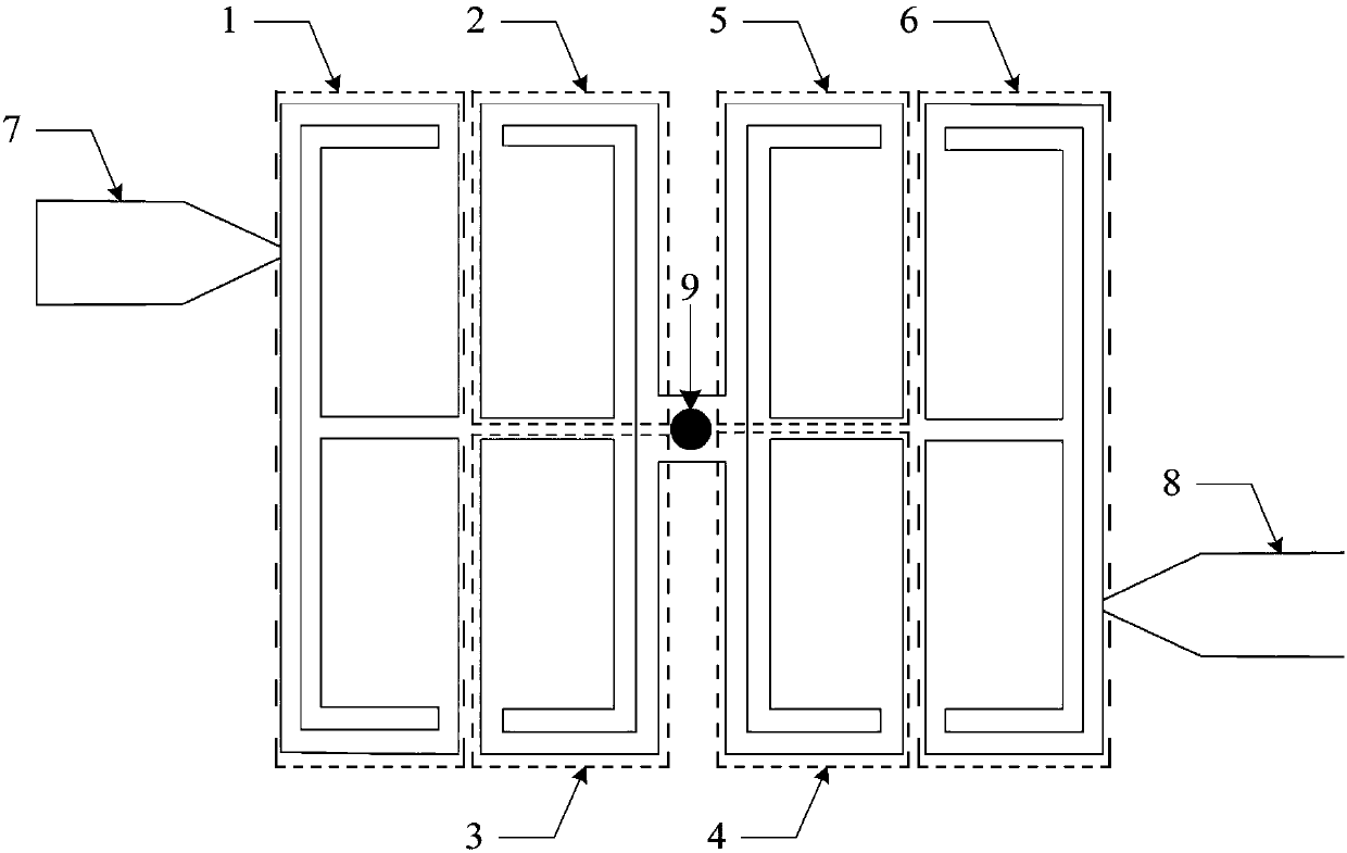 FSIR-based multi-zero-point transmission characteristic filter