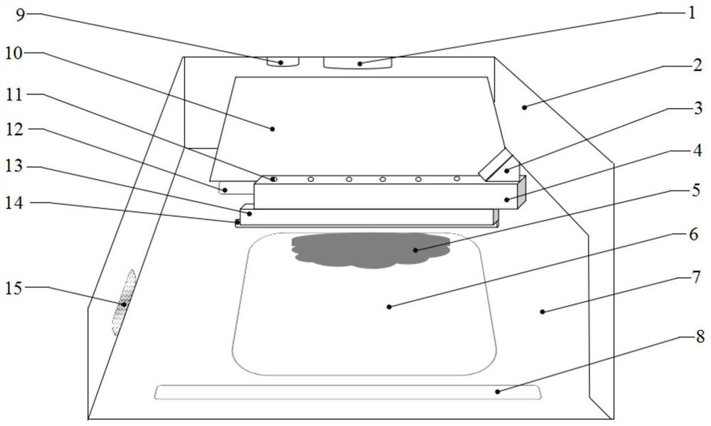 Method for rapid preparation of metal composite molded parts by selective laser melting additive manufacturing