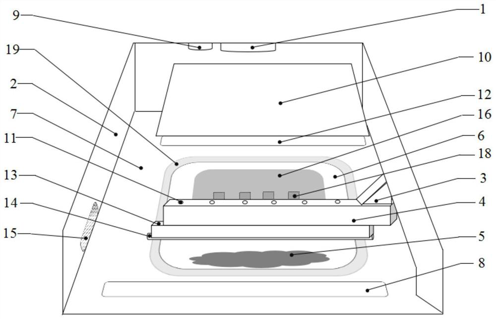 Method for rapid preparation of metal composite molded parts by selective laser melting additive manufacturing