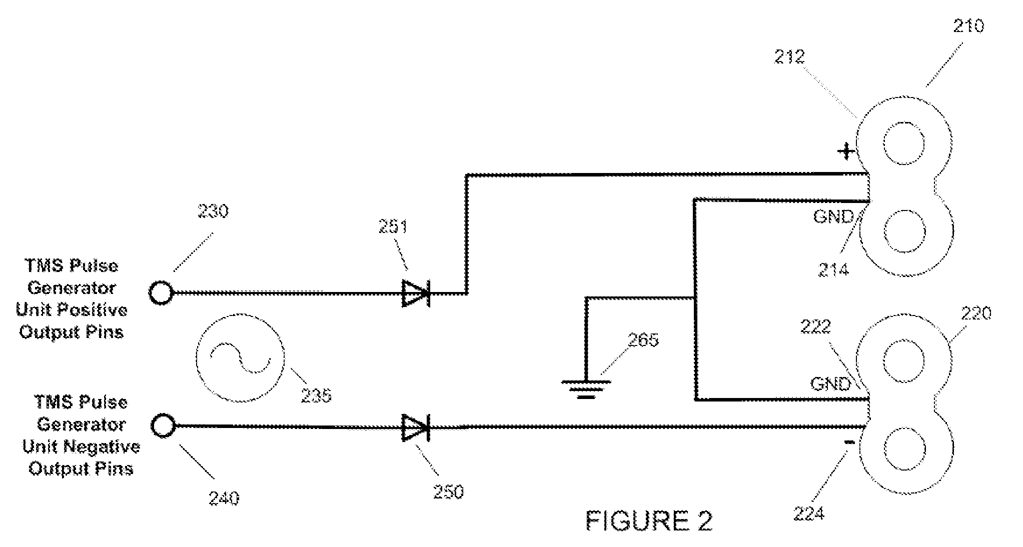 Monophasic multi-coil arrays for trancranial magnetic stimulation