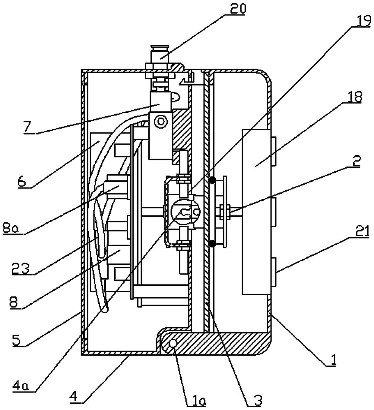 Air pump portable infusion equipment