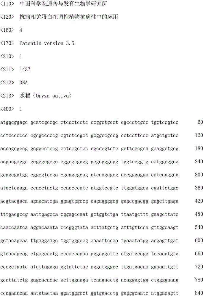 Application of disease resistance-related protein to regulation and control of plant disease resistance