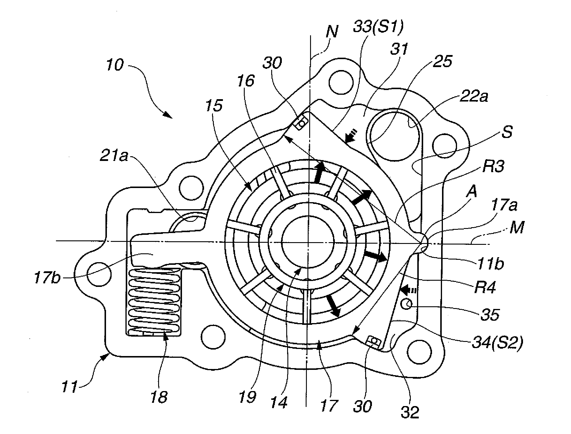 Variable displacement pump