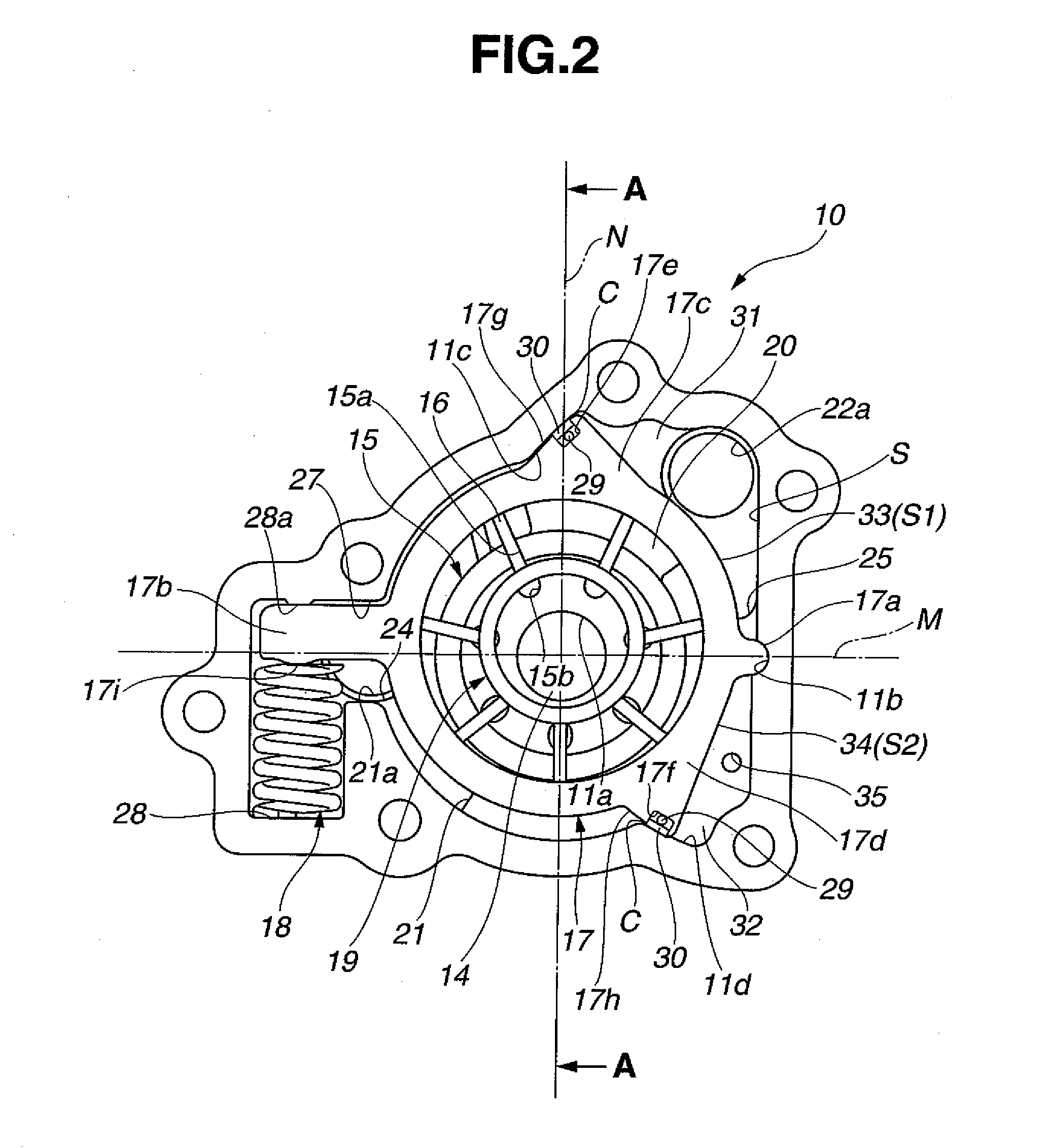 Variable displacement pump