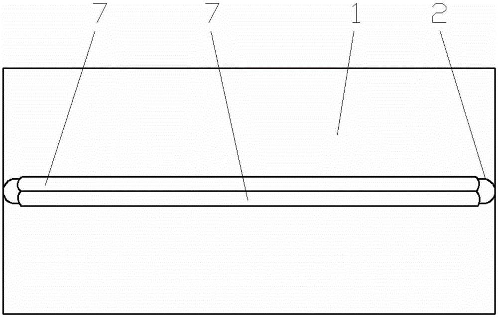 Restoration method for mold fractures