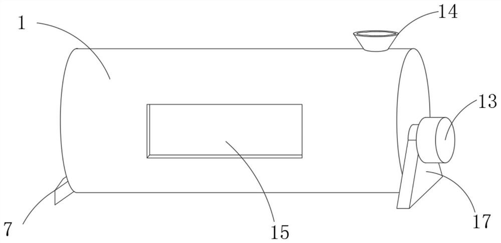 Printing ink sand mill grinding cylinder and grinding method