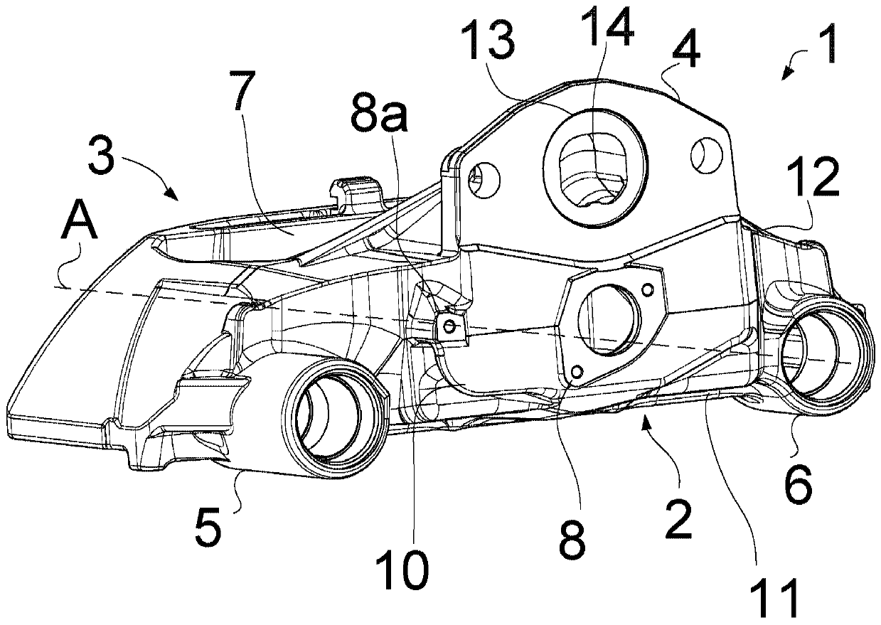 Brake calliper of a disk brake for motor vehicles